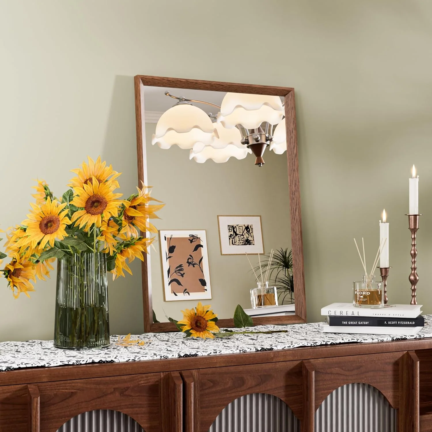 آینه دیواری مستطیلی Snowdool ابعاد 30 در 40 سانتی متر آینه دیواری مستطیلی Snowdool ابعاد 30 در 40 سانتی متر