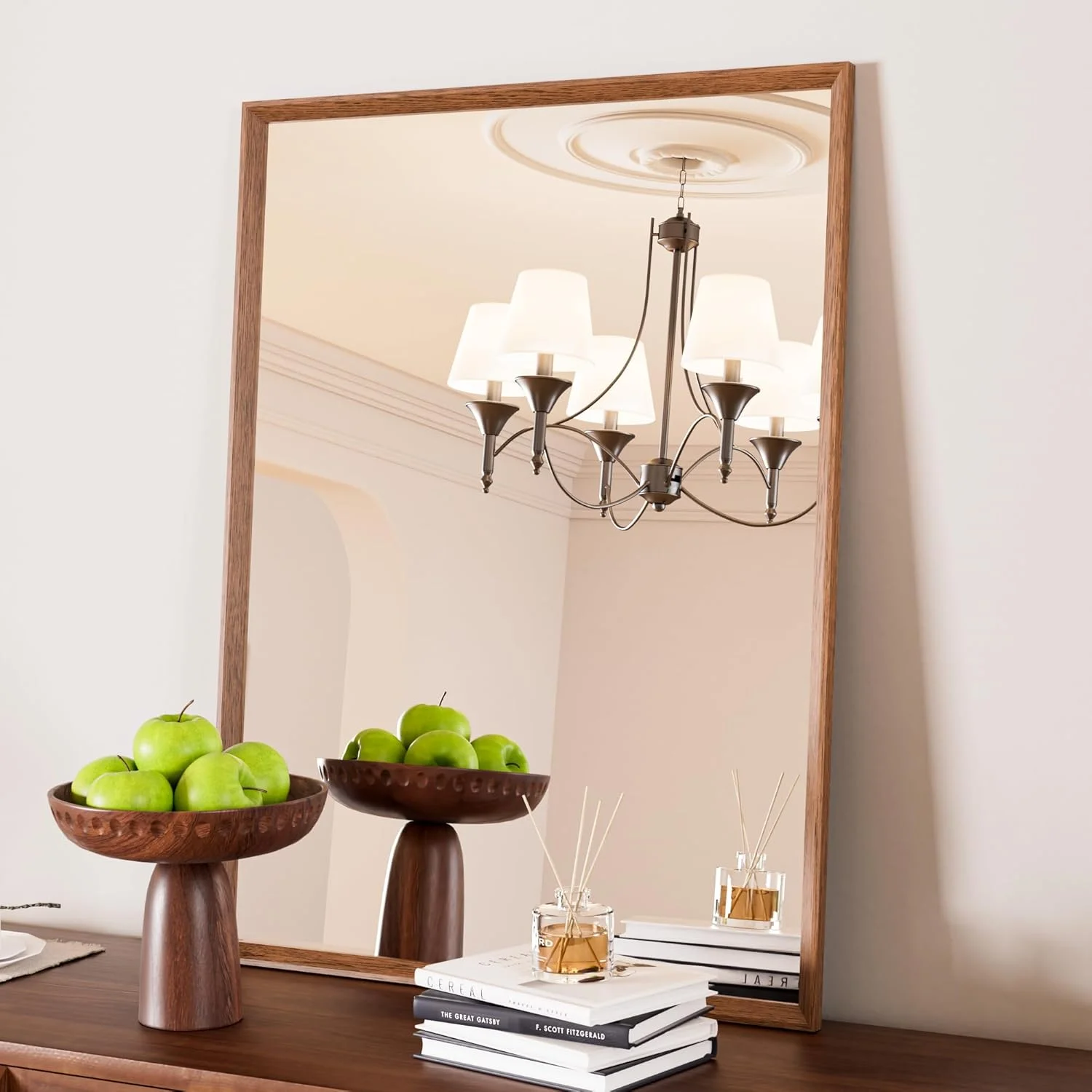 آینه دیواری مستطیلی Snowdool ابعاد 30 در 40 سانتی متر آینه دیواری مستطیلی Snowdool ابعاد 30 در 40 سانتی متر