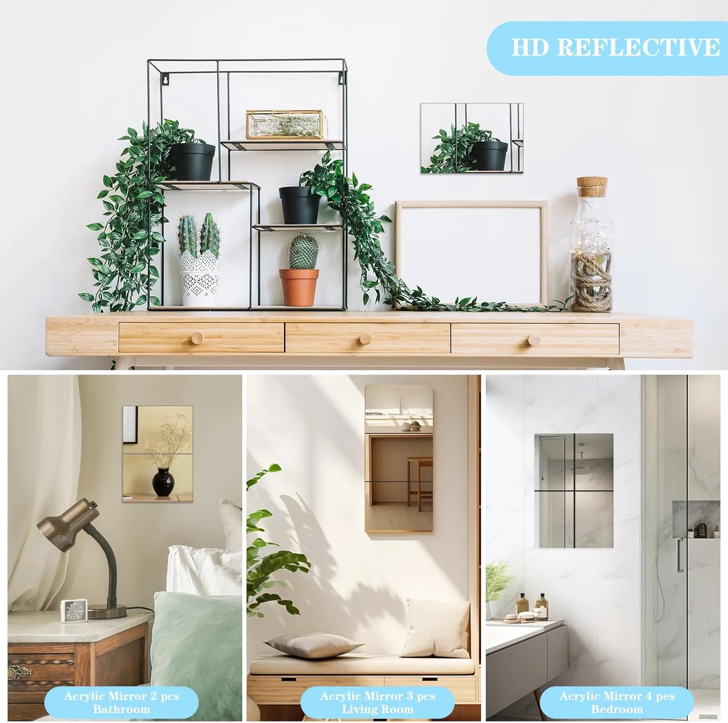 آینه خودچسب سیبا 20 در 30 سانتی متر، کاشی های آینه ای اکریلیک چسبی، برگ های آینه ای، آینه درب، آینه دیواری، آینه اکریلیک انعطاف پذیر DIY برای چسباندن آینه تمام قد، آینه تزئینی، دکوراسیون دیوار آینه خودچسب سیبا 20 در 30 سانتی متر، کاشی های آینه ای اکریلیک چسبی، برگ های آینه ای، آینه درب، آینه دیواری، آینه اکریلیک انعطاف پذیر DIY برای چسباندن آینه تمام قد، آینه تزئینی، دکوراسیون دیوار