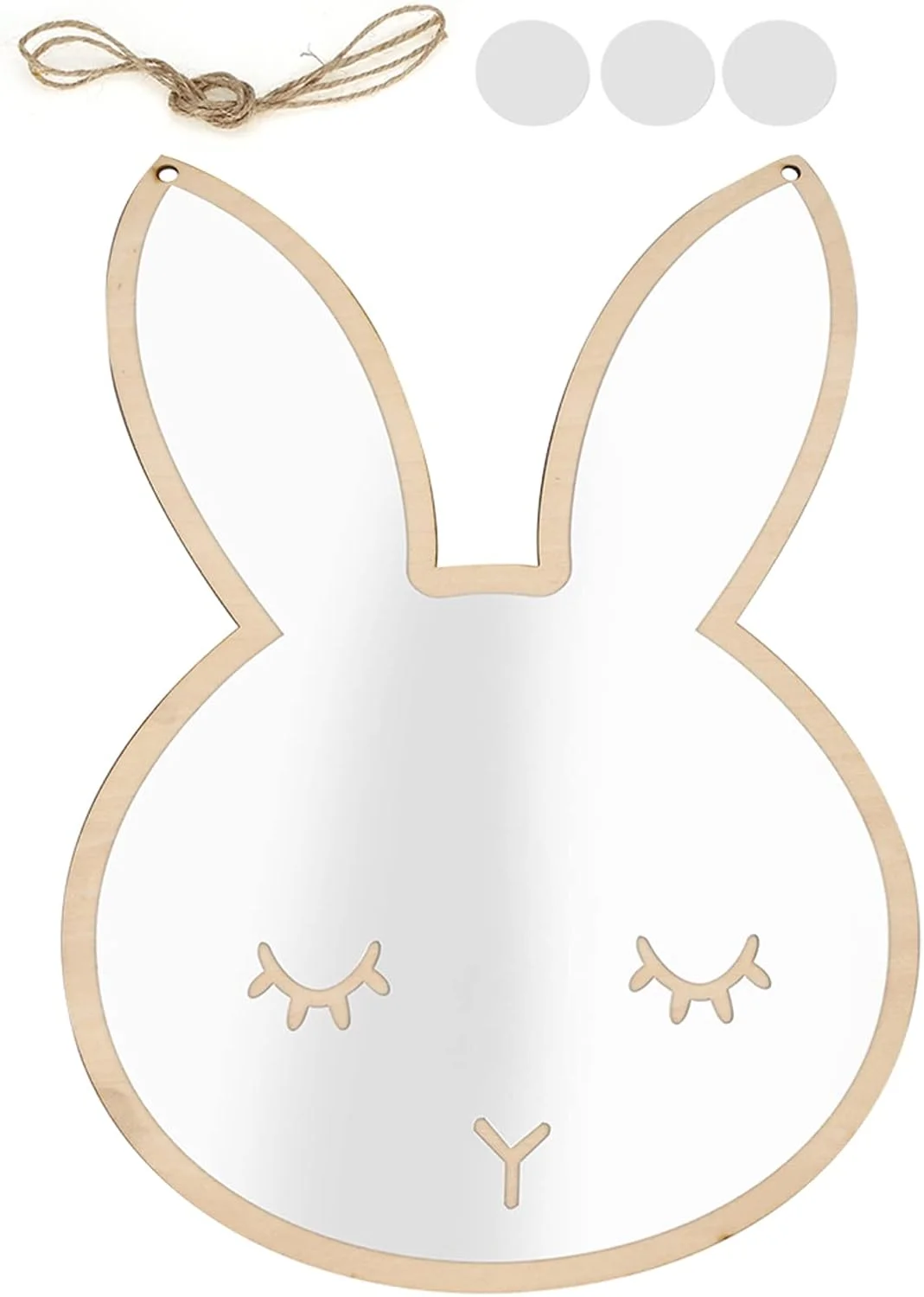 آینه دیواری تزئینی آکریلیک نوردیک، استیکر دکوراسیون منزل و اتاق کودک (مدل #1)