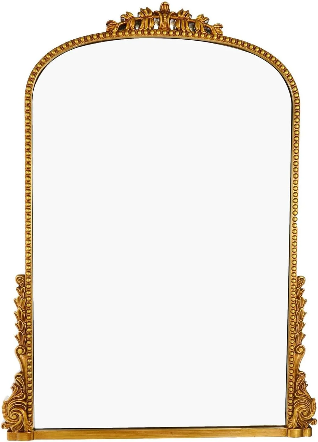 آینه دیواری طلایی عتیقه مدل KXWOQ3ED، آینه قاب دار باروک تزیینی، آینه دکوری وینتیج ویکتوریایی برای اتاق نشیمن راهرو ورودی حمام (72cmx100cm(28x39in)) آینه دیواری طلایی عتیقه مدل KXWOQ3ED، آینه قاب دار باروک تزیینی، آینه دکوری وینتیج ویکتوریایی برای اتاق نشیمن راهرو ورودی حمام (72cmx100cm(28x39in))