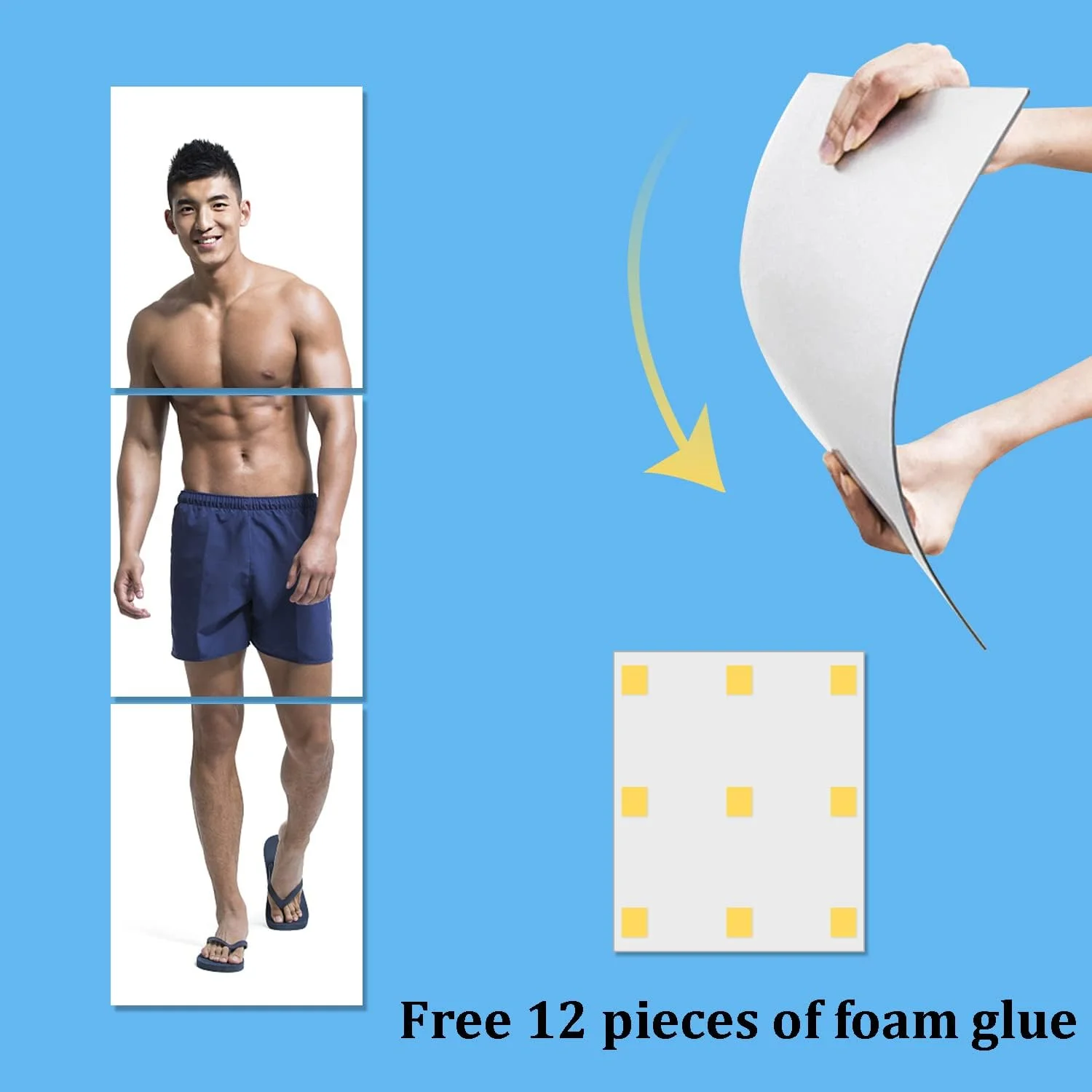 آینه اکریلیک خود چسب DRERIO، دو عدد، HD، بدون شیشه، آینه چسبی، آینه پلاستیکی بزرگ بدون قاب، ضخامت 2.51 میلی متر، کاشی های آینه اکریلیک نشکن، آینه مربعی چسبی دیواری برای خانه، دکور آینه اکریلیک خود چسب DRERIO، دو عدد، HD، بدون شیشه، آینه چسبی، آینه پلاستیکی بزرگ بدون قاب، ضخامت 2.51 میلی متر، کاشی های آینه اکریلیک نشکن، آینه مربعی چسبی دیواری برای خانه، دکور