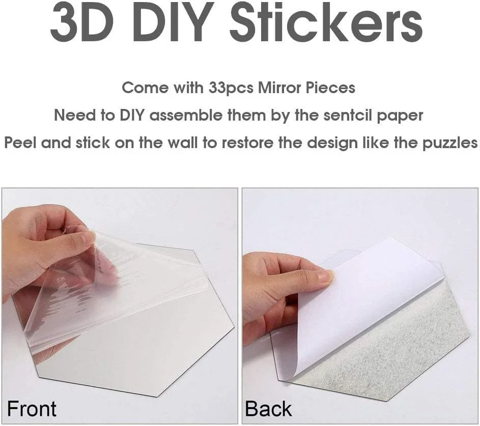 دکور دیواری درخت خانواده BPA، هنر دیواری انتزاعی، آینه تزئینی اکریلیک سه بعدی DIY برای دکوراسیون منزل، 152x40 سانتی متر دکور دیواری درخت خانواده BPA، هنر دیواری انتزاعی، آینه تزئینی اکریلیک سه بعدی DIY برای دکوراسیون منزل، 152x40 سانتی متر