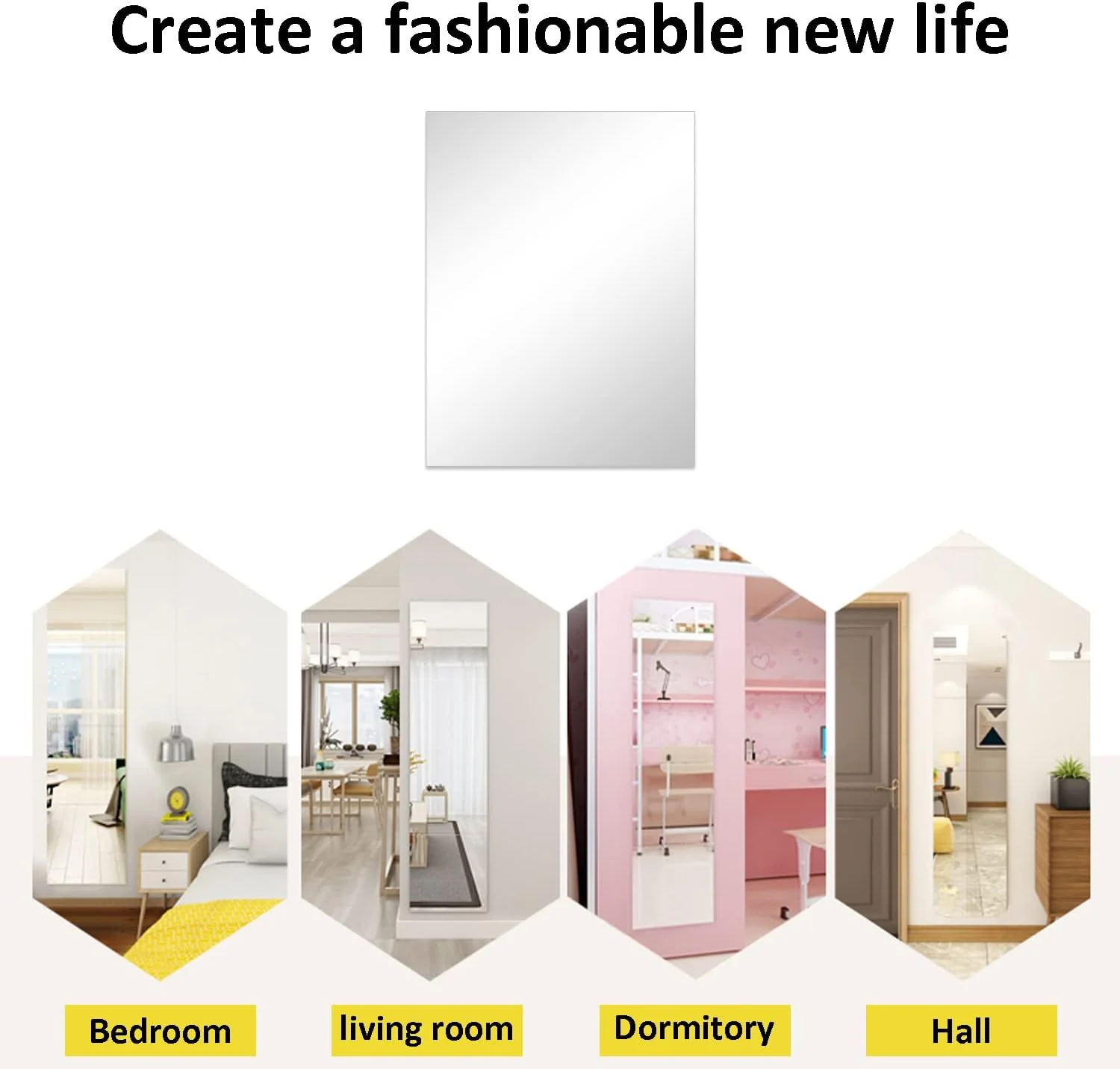 آینه اکریلیک خود چسب DRERIO، دو عدد، HD، بدون شیشه، آینه چسبی، آینه پلاستیکی بزرگ بدون قاب، ضخامت 2.51 میلی متر، کاشی های آینه اکریلیک نشکن، آینه مربعی چسبی دیواری برای خانه، دکور آینه اکریلیک خود چسب DRERIO، دو عدد، HD، بدون شیشه، آینه چسبی، آینه پلاستیکی بزرگ بدون قاب، ضخامت 2.51 میلی متر، کاشی های آینه اکریلیک نشکن، آینه مربعی چسبی دیواری برای خانه، دکور