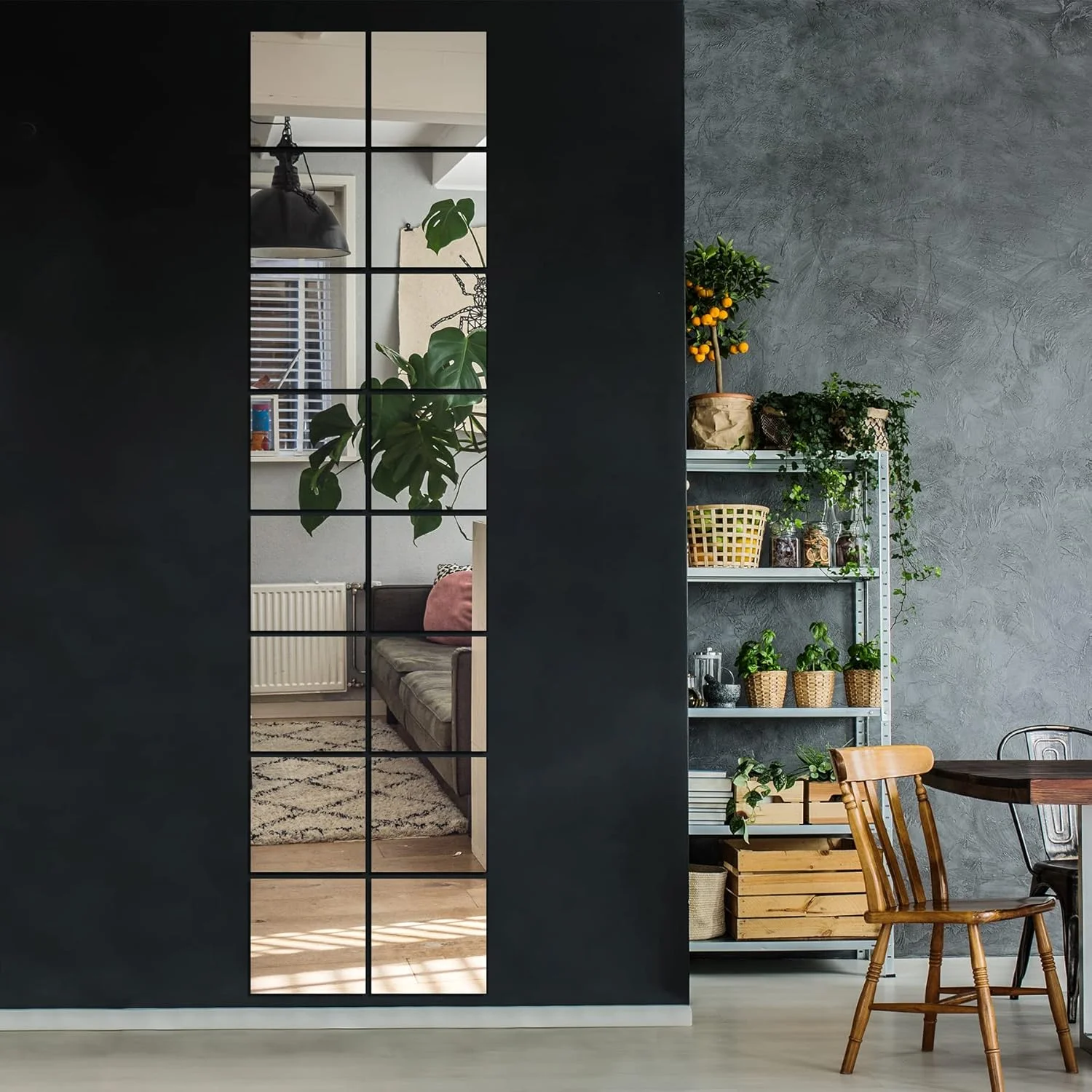 آینه های باشگاه خانگی دلما، کاشی آینه شیشه ای 30.5x30.5 سانتی متر (16 عدد)، آینه دیواری مربع بزرگ برای باشگاه خانگی، اتاق خواب، درب، حمام، مجموعه آینه بدون قاب آینه های باشگاه خانگی دلما، کاشی آینه شیشه ای 30.5x30.5 سانتی متر (16 عدد)، آینه دیواری مربع بزرگ برای باشگاه خانگی، اتاق خواب، درب، حمام، مجموعه آینه بدون قاب