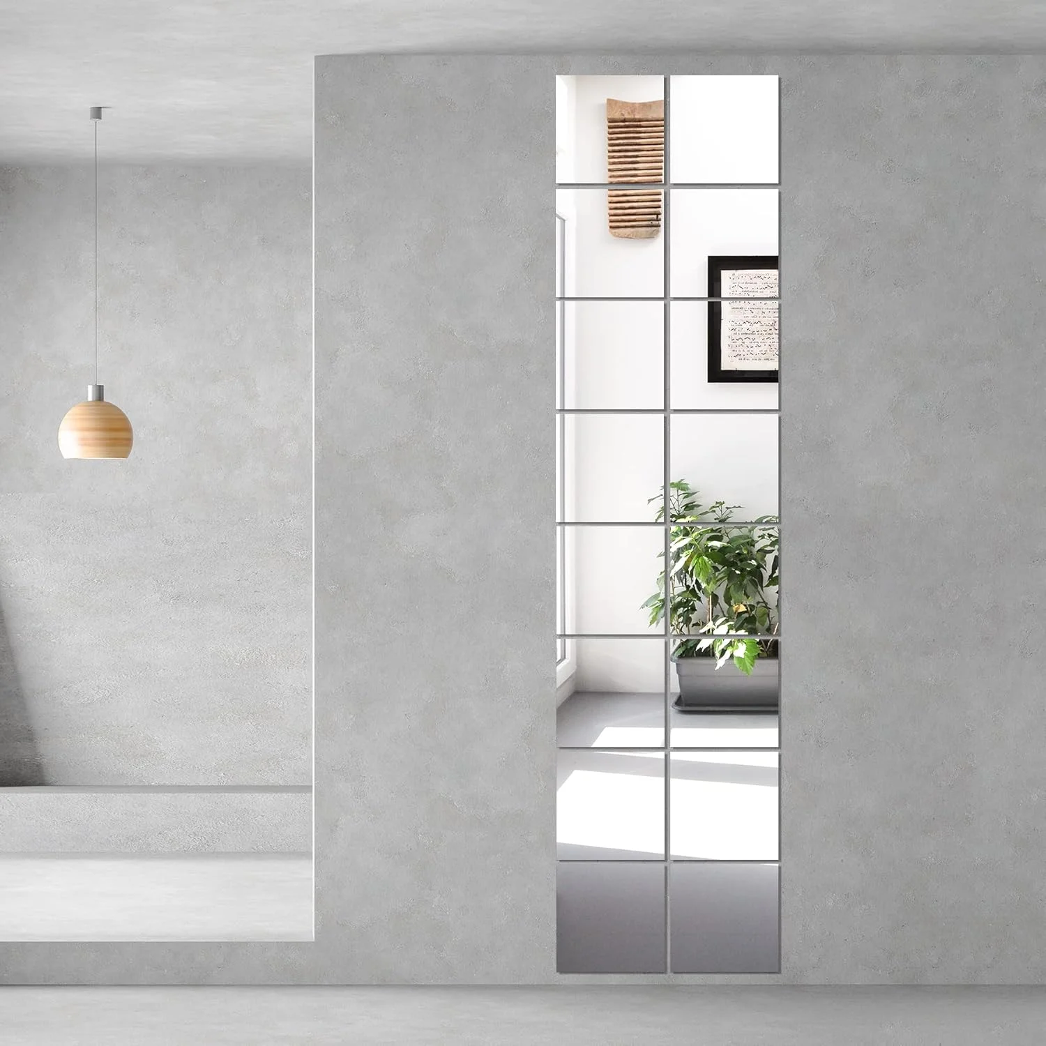 آینه های باشگاه خانگی دلما، کاشی آینه شیشه ای 30.5x30.5 سانتی متر (16 عدد)، آینه دیواری مربع بزرگ برای باشگاه خانگی، اتاق خواب، درب، حمام، مجموعه آینه بدون قاب آینه های باشگاه خانگی دلما، کاشی آینه شیشه ای 30.5x30.5 سانتی متر (16 عدد)، آینه دیواری مربع بزرگ برای باشگاه خانگی، اتاق خواب، درب، حمام، مجموعه آینه بدون قاب