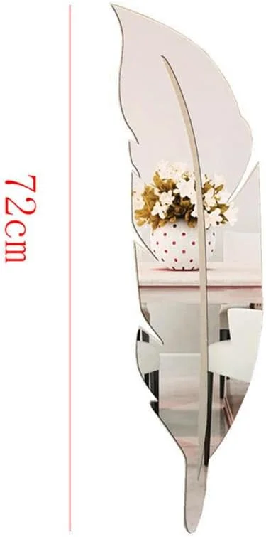 آینه های تزئینی برای دکور دیوار، استیکرهای آینه ای 15x72 سانتی متری برای دیوارها، استیکر اکریلیک برای زیرزمین، کمد، اتاق خواب، خوابگاه، آشپزخانه، گوشه، اتاق نشیمن، درب