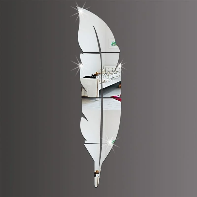 آینه های تزئینی برای دکور دیوار | آینه چسبی 15x72 سانتی متر، برچسب اکریلیک برای درب منزل، اتاق نشیمن، خوابگاه، گوشه، کمد، زیرزمین، اتاق خواب