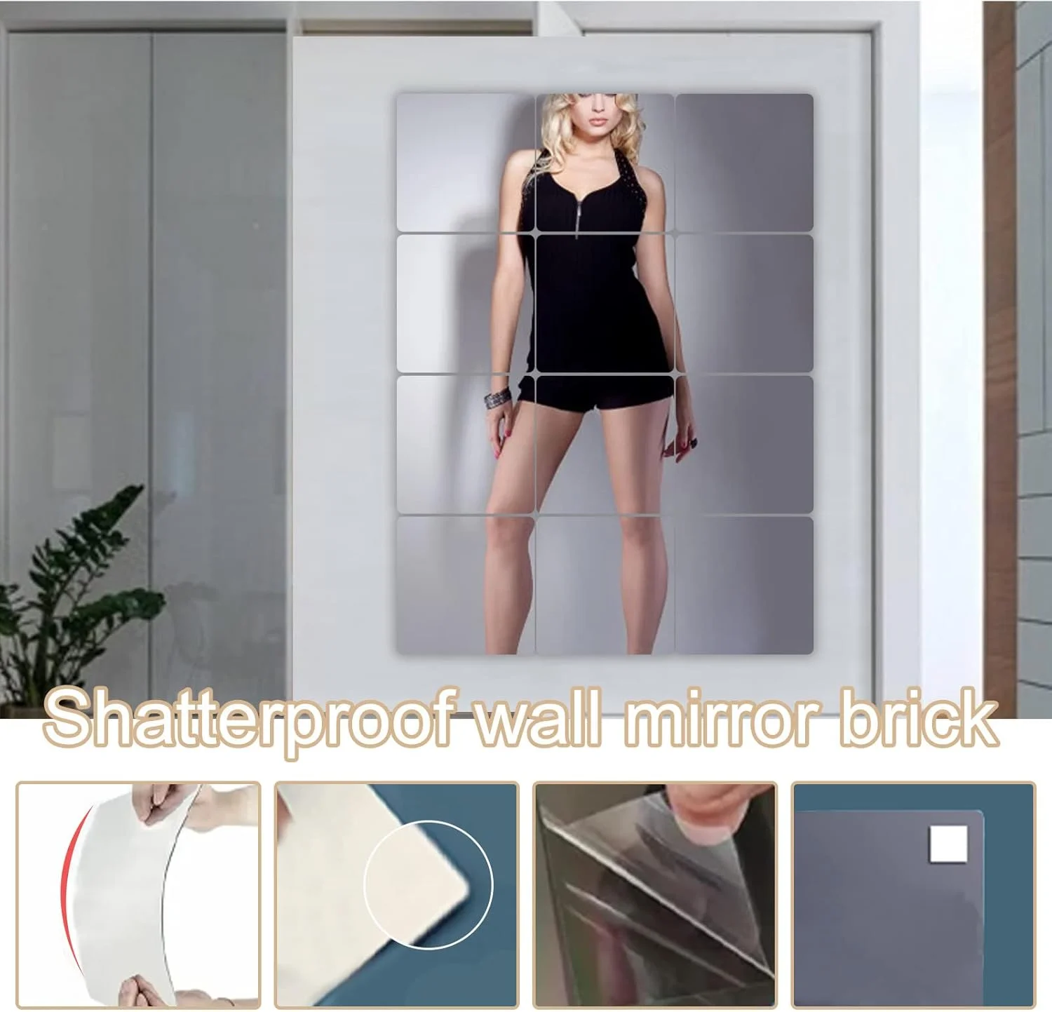 آینه دیواری چسبی کامل 12 عددی، آینه های زمینی برای دیوارها، آینه بدنه پلکسی گلاس اکریلیک ضخیم شده، آینه بدون قاب نصب شده روی دیوار، آینه درب کمد، آینه حمام، آینه باشگاه ورزشی خانگی، کاشی خوابگاه 10x10 سانتی متر آینه دیواری چسبی کامل 12 عددی، آینه های زمینی برای دیوارها، آینه بدنه پلکسی گلاس اکریلیک ضخیم شده، آینه بدون قاب نصب شده روی دیوار، آینه درب کمد، آینه حمام، آینه باشگاه ورزشی خانگی، کاشی خوابگاه 10x10 سانتی متر