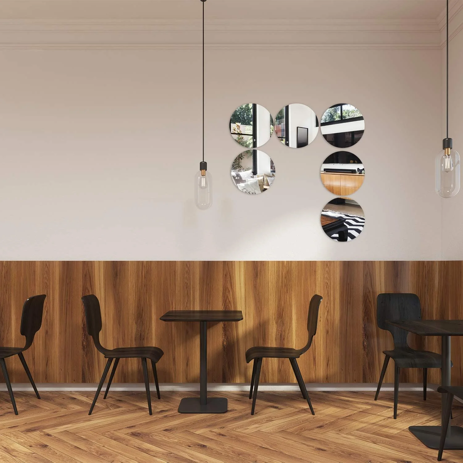 آینه های گرد اکریلیک خود چسب 6 عددی، صفحه غیر شیشه ای، ورق های پلاستیکی انعطاف پذیر، استیکرهای دیواری آینه کوچک بدون قاب برای دکوراسیون دیوار خانه یا میز عروسی آینه های گرد اکریلیک خود چسب 6 عددی، صفحه غیر شیشه ای، ورق های پلاستیکی انعطاف پذیر، استیکرهای دیواری آینه کوچک بدون قاب برای دکوراسیون دیوار خانه یا میز عروسی