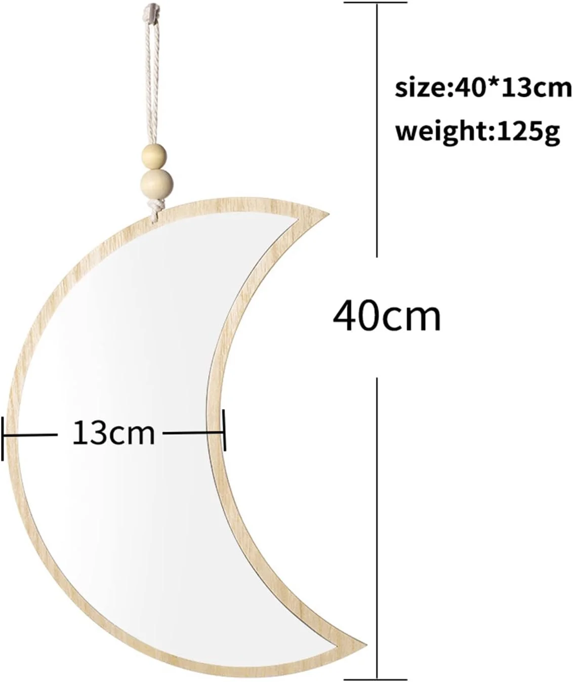 آینه دیواری تزئینی اکریلیک طرح فاز ماه، دکوراسیون دیواری چوبی بوهمی برای اتاق نشیمن، اتاق خواب، هتل، آینه هنری برای دکور دیوار اتاق خواب، حمام، اتاق نشیمن آینه دیواری تزئینی اکریلیک طرح فاز ماه، دکوراسیون دیواری چوبی بوهمی برای اتاق نشیمن، اتاق خواب، هتل، آینه هنری برای دکور دیوار اتاق خواب، حمام، اتاق نشیمن