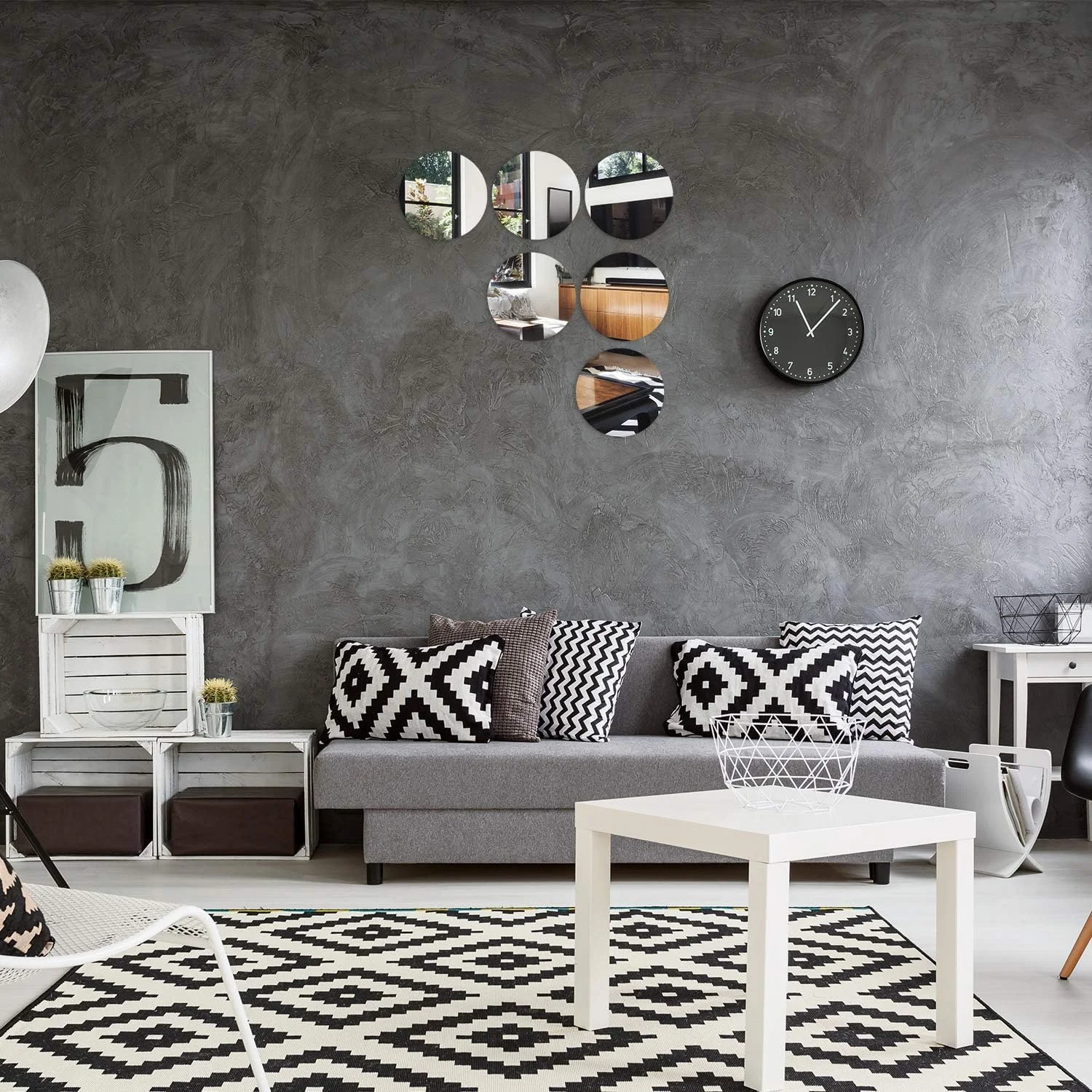 آینه های گرد اکریلیک خود چسب 6 عددی، صفحه غیر شیشه ای، ورق های پلاستیکی انعطاف پذیر، استیکرهای دیواری آینه کوچک بدون قاب برای دکوراسیون دیوار خانه یا میز عروسی آینه های گرد اکریلیک خود چسب 6 عددی، صفحه غیر شیشه ای، ورق های پلاستیکی انعطاف پذیر، استیکرهای دیواری آینه کوچک بدون قاب برای دکوراسیون دیوار خانه یا میز عروسی