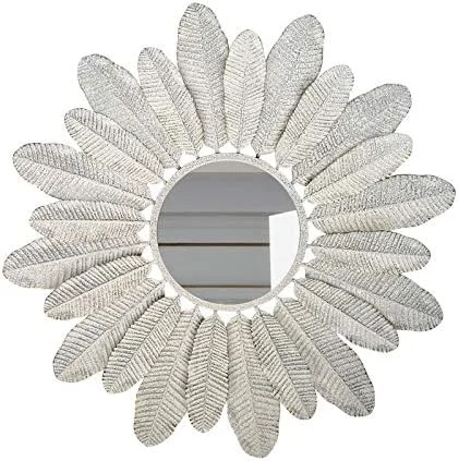 آینه دیواری سه بعدی تزئینی فرانسوی ABHJKLM، آینه دیواری اتاق نشیمن از جنس آهن فرفورژه، لوازم جانبی خلاقانه منزل، دکوراسیون دیوار اتاق نشیمن و حمام آینه دیواری سه بعدی تزئینی فرانسوی ABHJKLM، آینه دیواری اتاق نشیمن از جنس آهن فرفورژه، لوازم جانبی خلاقانه منزل، دکوراسیون دیوار اتاق نشیمن و حمام