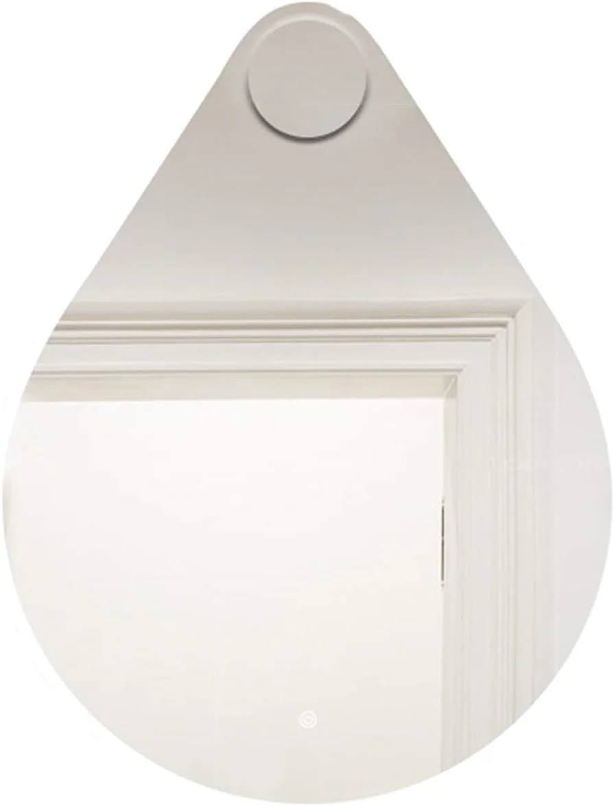 آینه آرایشی دیواری LED مدل ABHJKLM مناسب حمام و میز آرایش با نور قابل تنظیم و کلید لمسی (60x80 سانتی متر) آینه آرایشی دیواری LED مدل ABHJKLM مناسب حمام و میز آرایش با نور قابل تنظیم و کلید لمسی (60x80 سانتی متر)