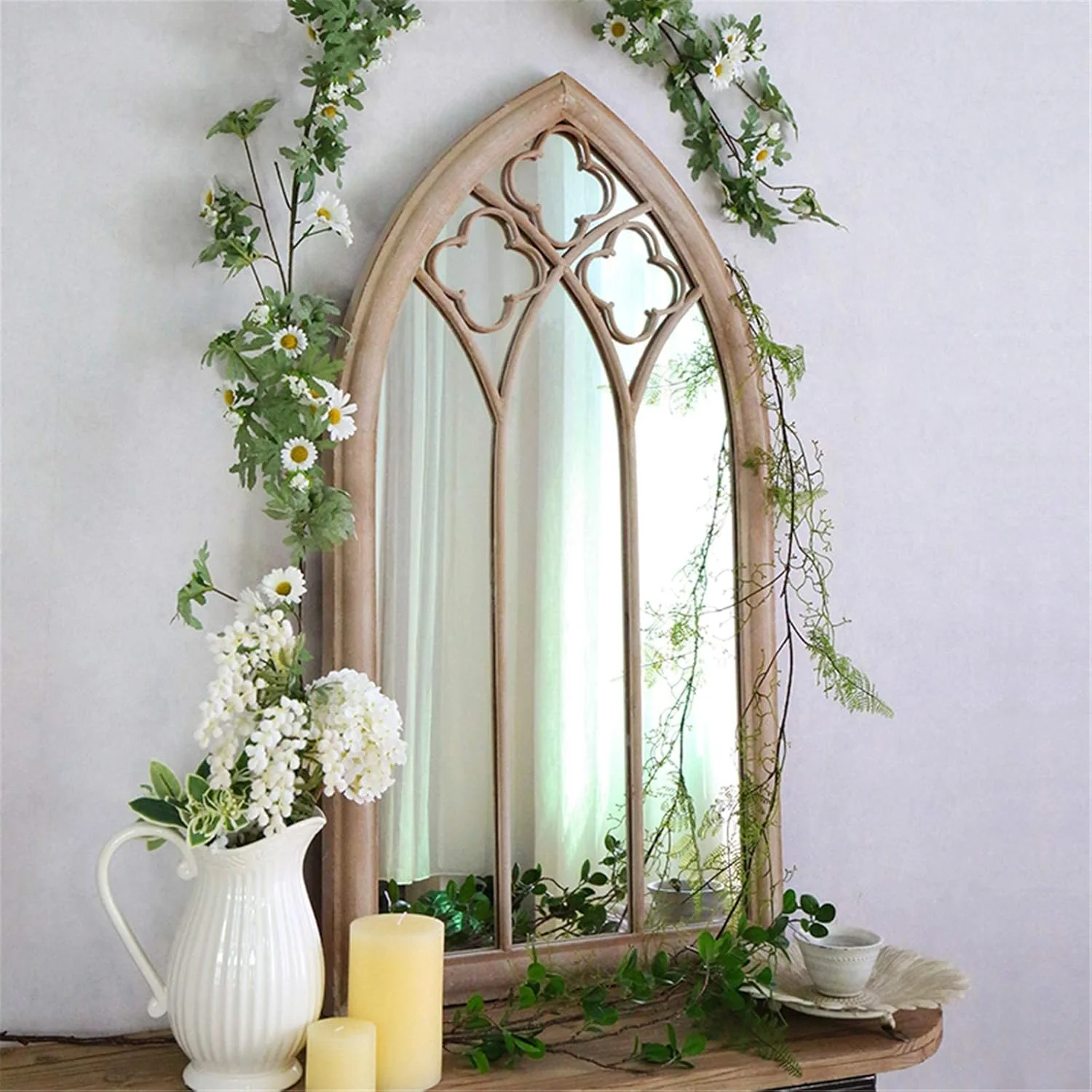 آینه دکوراتیو طرح پنجره، مناسب اتاق نشیمن، اتاق خواب و رستوران