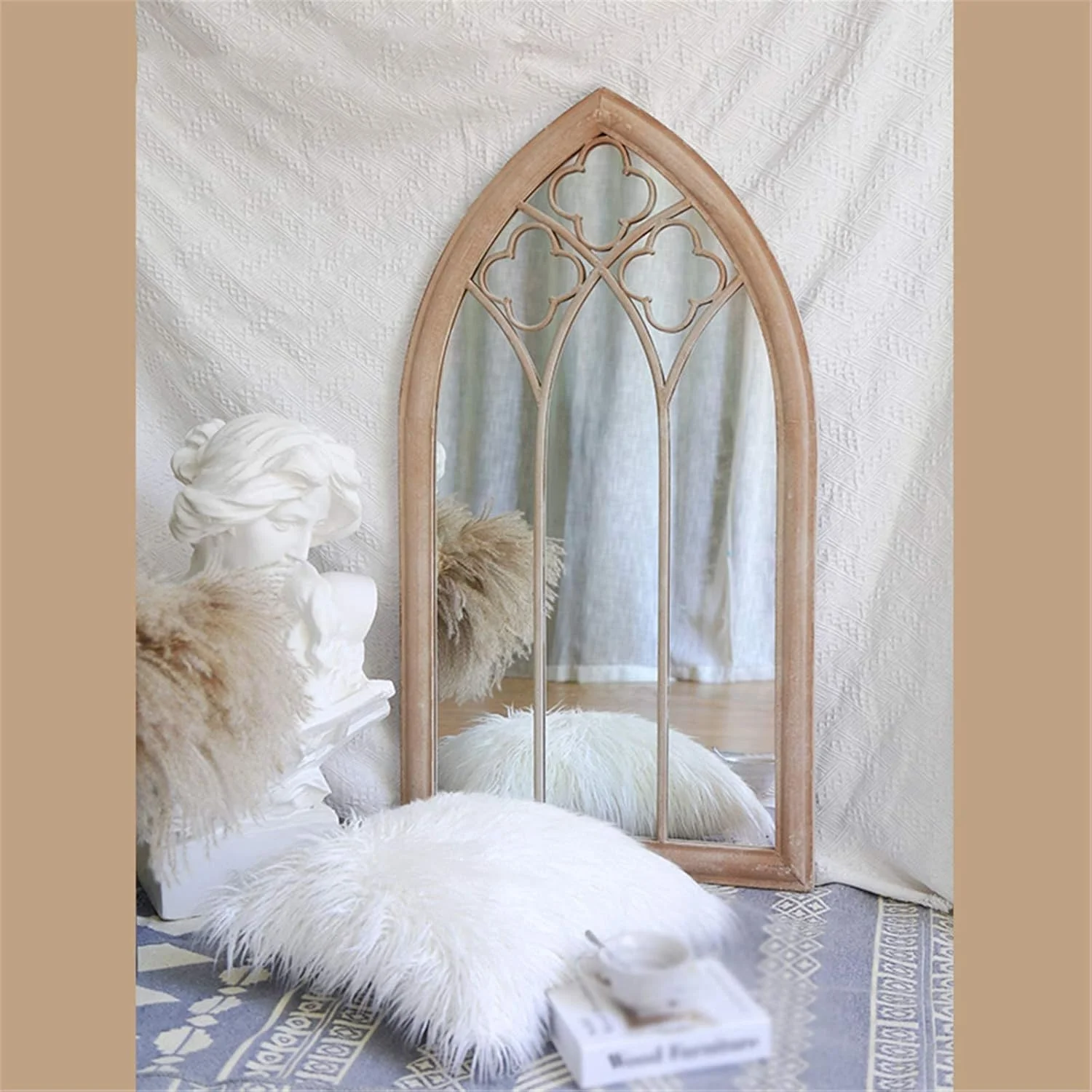 آینه دکوراتیو طرح پنجره، مناسب اتاق نشیمن، اتاق خواب و رستوران