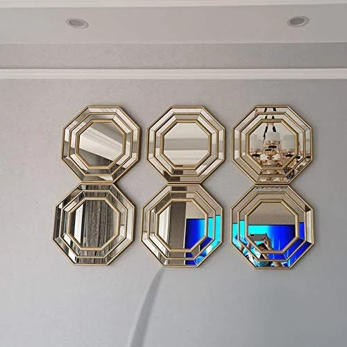 آینه تزئینی 8 ضلعی ABHJKLM، کاشی آینه ای، استیکر دیواری سه بعدی، دکور آینه ای برای اتاق نشیمن، اتاق خواب، 40 * 40 سانتی متر (40 * 40 سانتی متر) آینه تزئینی 8 ضلعی ABHJKLM، کاشی آینه ای، استیکر دیواری سه بعدی، دکور آینه ای برای اتاق نشیمن، اتاق خواب، 40 * 40 سانتی متر (40 * 40 سانتی متر)
