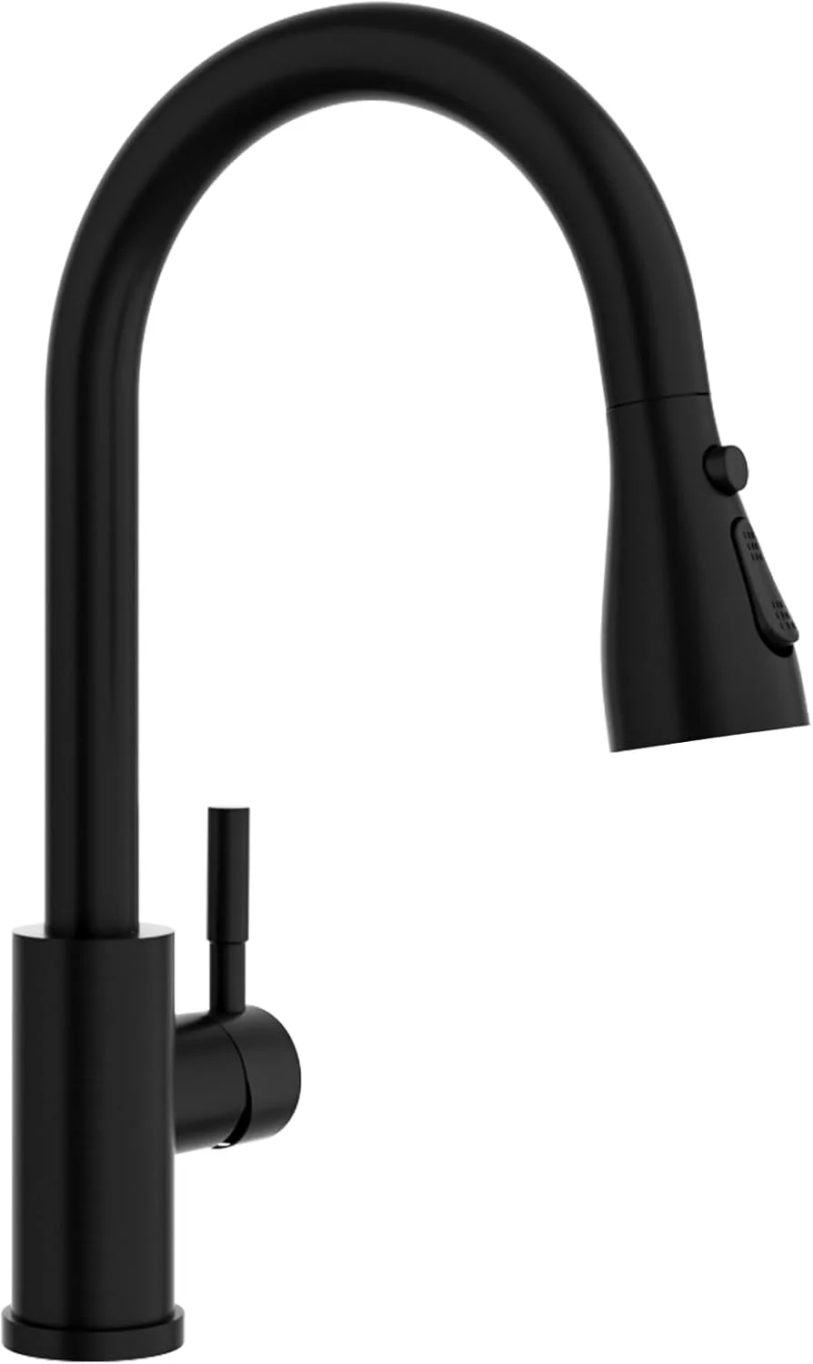 شیر آشپزخانه مشکی APPASO، شیر سینک آشپزخانه چرخان 360 درجه با اسپری بیرون کشویی 3 حالته، شیرآلات سینک ظرفشویی استیل ضد زنگ برای آشپزخانه، مشکی مات شیر آشپزخانه مشکی APPASO، شیر سینک آشپزخانه چرخان 360 درجه با اسپری بیرون کشویی 3 حالته، شیرآلات سینک ظرفشویی استیل ضد زنگ برای آشپزخانه، مشکی مات