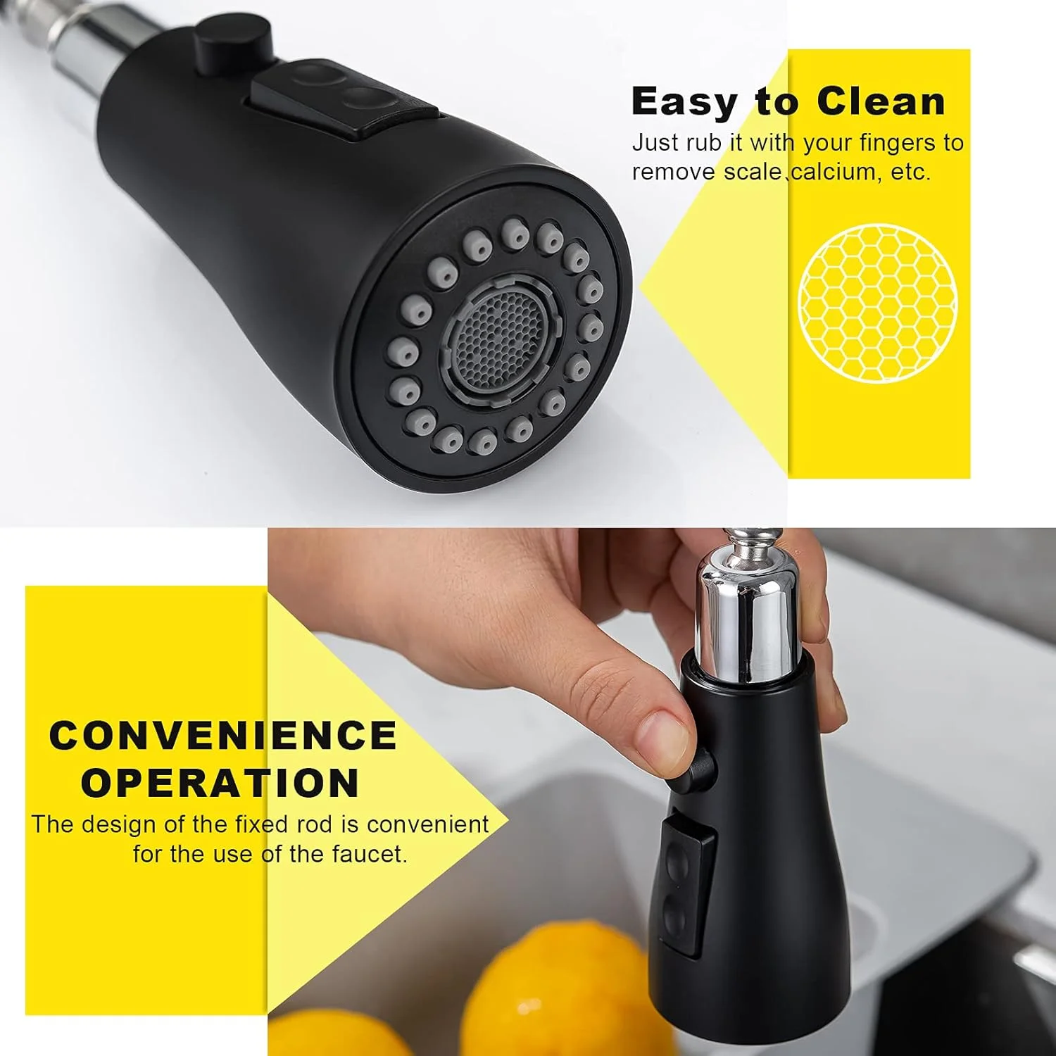 شیر آشپزخانه TNOMS با سر دوشی کشویی، شیر سینک ظرفشویی تک دستگیره با قوس بلند و دوشی بیرون کشیدنی، شیرآلات آشپزخانه استیل ضد زنگ مدرن تجاری، مشکی مات شیر آشپزخانه TNOMS با سر دوشی کشویی، شیر سینک ظرفشویی تک دستگیره با قوس بلند و دوشی بیرون کشیدنی، شیرآلات آشپزخانه استیل ضد زنگ مدرن تجاری، مشکی مات