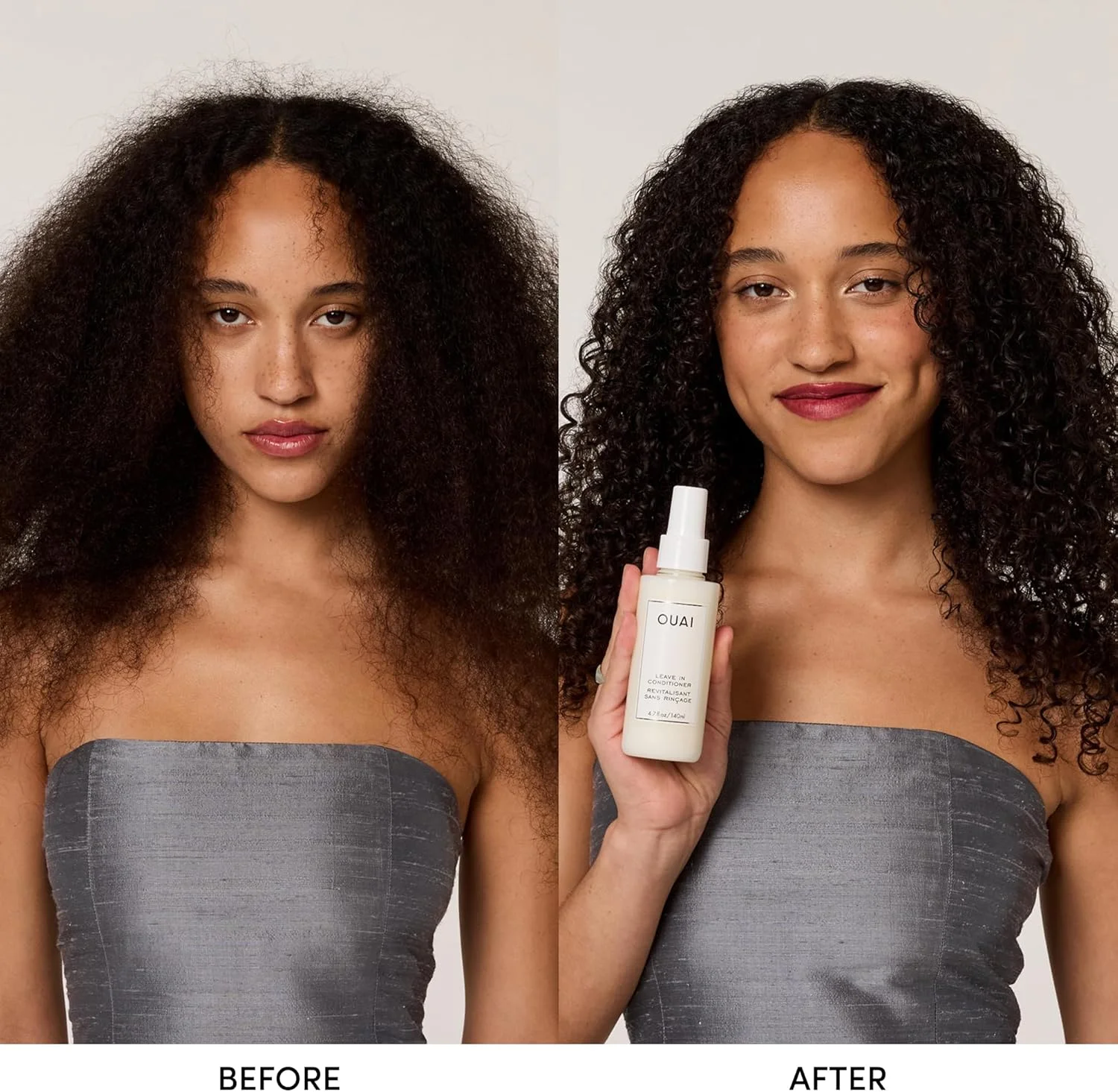 اسپری نرم کننده و محافظ حرارت مو OUAI - آماده سازی مو برای حالت دادن، صاف کردن موخوره، افزایش درخشندگی و استفاده به عنوان اسپری باز کننده گره مو - بدون پارابن، سولفات یا فتالات (44 میلی لیتر) اسپری نرم کننده و محافظ حرارت مو OUAI - آماده سازی مو برای حالت دادن، صاف کردن موخوره، افزایش درخشندگی و استفاده به عنوان اسپری باز کننده گره مو - بدون پارابن، سولفات یا فتالات (44 میلی لیتر)