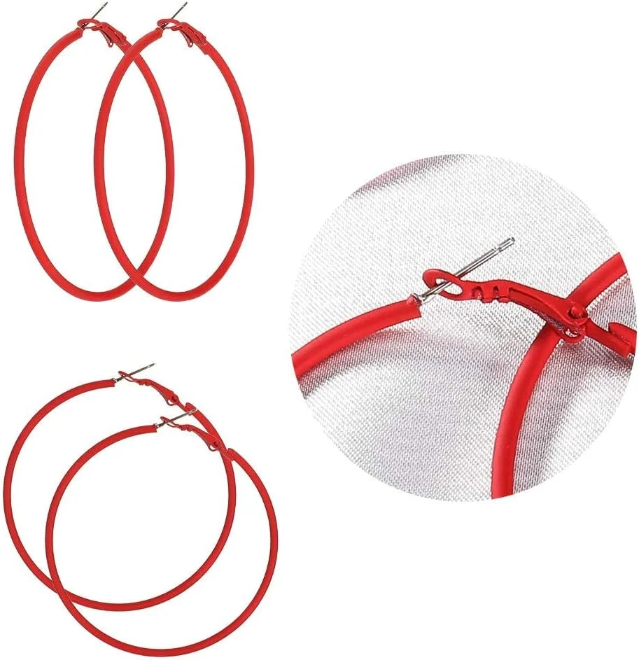 گوشواره های بزرگ کلاسیک دهه 80 Excefore، 12 جفت گوشواره های نئون یکپارچهسازی با سیستمعامل دهه 90، گوشواره های آویزان مهمانی، لوازم جانبی برای دختران زنانه گوشواره های بزرگ کلاسیک دهه 80 Excefore، 12 جفت گوشواره های نئون یکپارچهسازی با سیستمعامل دهه 90، گوشواره های آویزان مهمانی، لوازم جانبی برای دختران زنانه