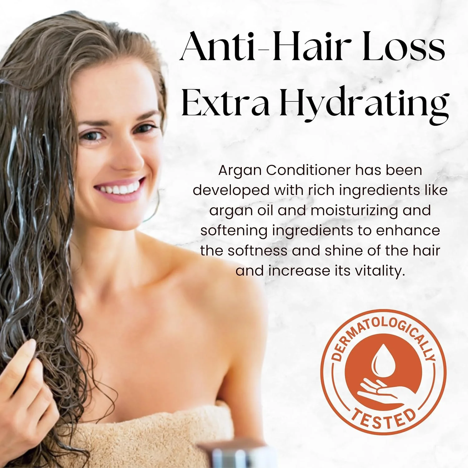 نرم کننده روغن آرگان مراکشی - فوق العاده آبرسان - ترمیم و محافظت از موهای خشک - بهبود سلامت مو - نرم کننده و تقویت کننده مو برای موهای آسیب دیده و خشک و وز - ضد ریزش مو - مراقبت از مو (500 میلی لیتر) نرم کننده روغن آرگان مراکشی - فوق العاده آبرسان - ترمیم و محافظت از موهای خشک - بهبود سلامت مو - نرم کننده و تقویت کننده مو برای موهای آسیب دیده و خشک و وز - ضد ریزش مو - مراقبت از مو (500 میلی لیتر)