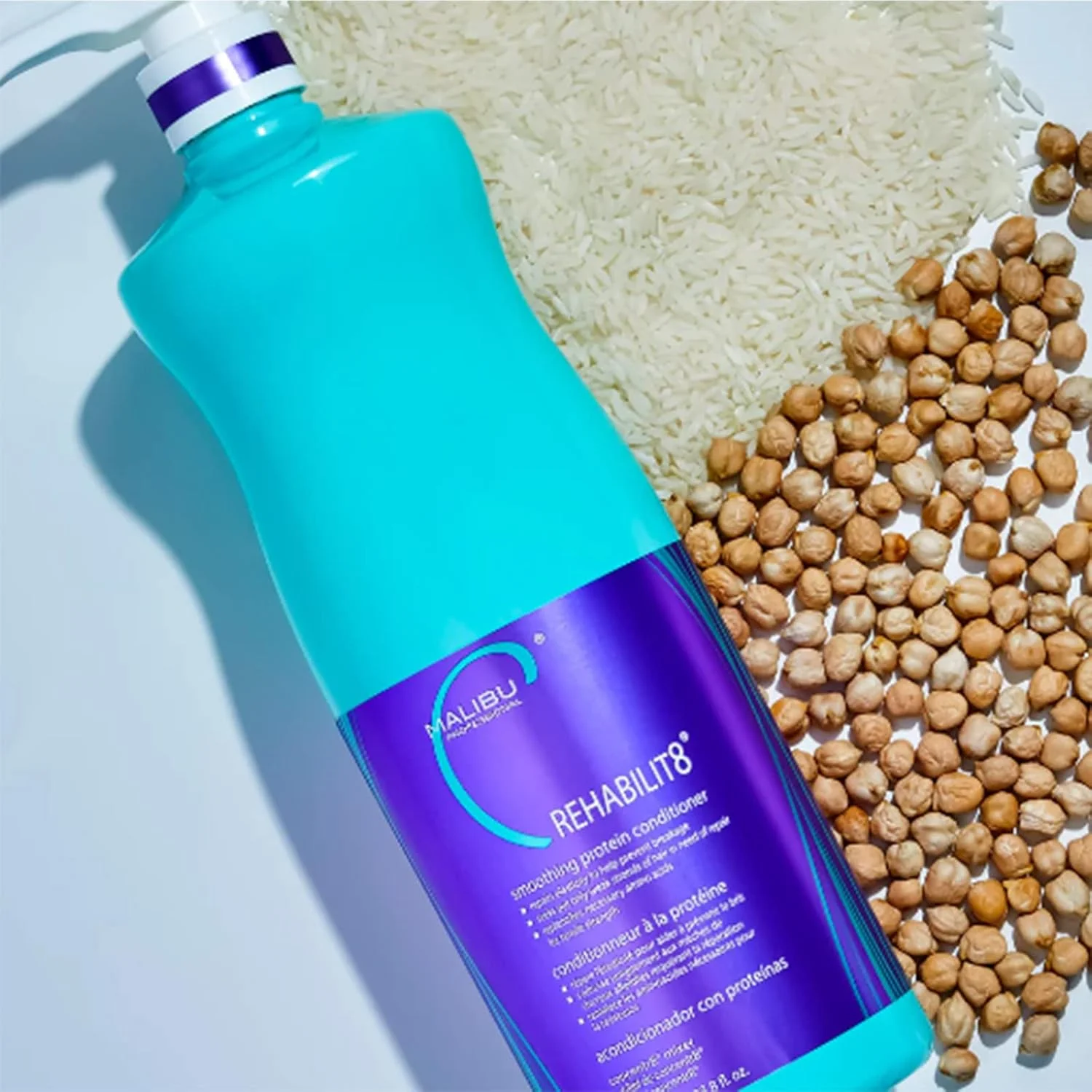 نرم کننده پروتئینی صاف کننده مو مالیبو سی مدل REHABILIT8 (یک بسته) - پروتئین و آمینو اسیدهای مو را برای جلوگیری از شکستگی دوباره پر می کند - نرم کننده آبرسان برای موهای آسیب دیده نرم کننده پروتئینی صاف کننده مو مالیبو سی مدل REHABILIT8 (یک بسته) - پروتئین و آمینو اسیدهای مو را برای جلوگیری از شکستگی دوباره پر می کند - نرم کننده آبرسان برای موهای آسیب دیده