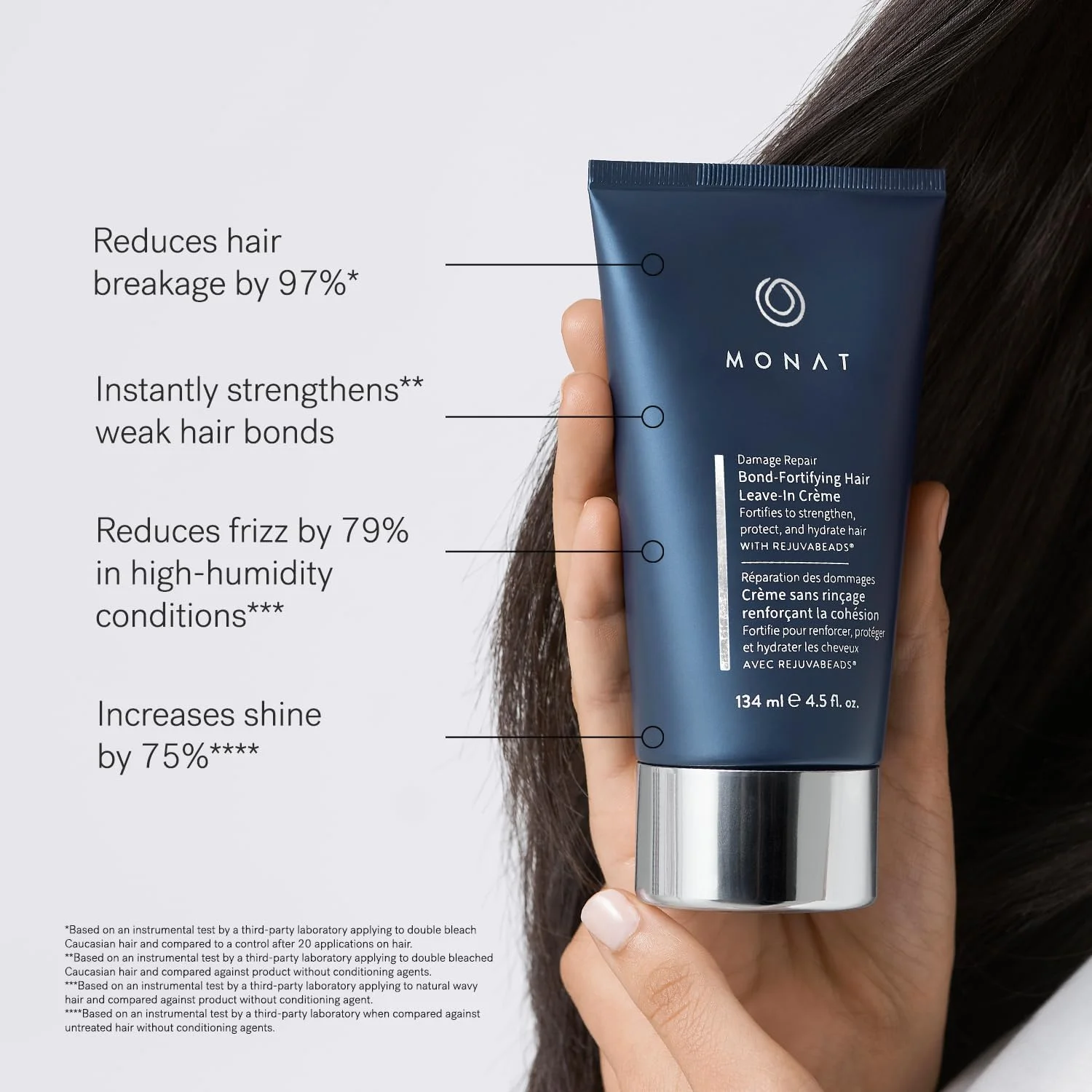 کرم مو ترمیم کننده و تقویت کننده پیوند مو مونات - کرم نرم کننده مو با رایحه طراوت بخش نرولی و شکوفه پرتقال - افزایش درخشندگی و بافت مو - بدون وز در شرایط مرطوب کرم مو ترمیم کننده و تقویت کننده پیوند مو مونات - کرم نرم کننده مو با رایحه طراوت بخش نرولی و شکوفه پرتقال - افزایش درخشندگی و بافت مو - بدون وز در شرایط مرطوب