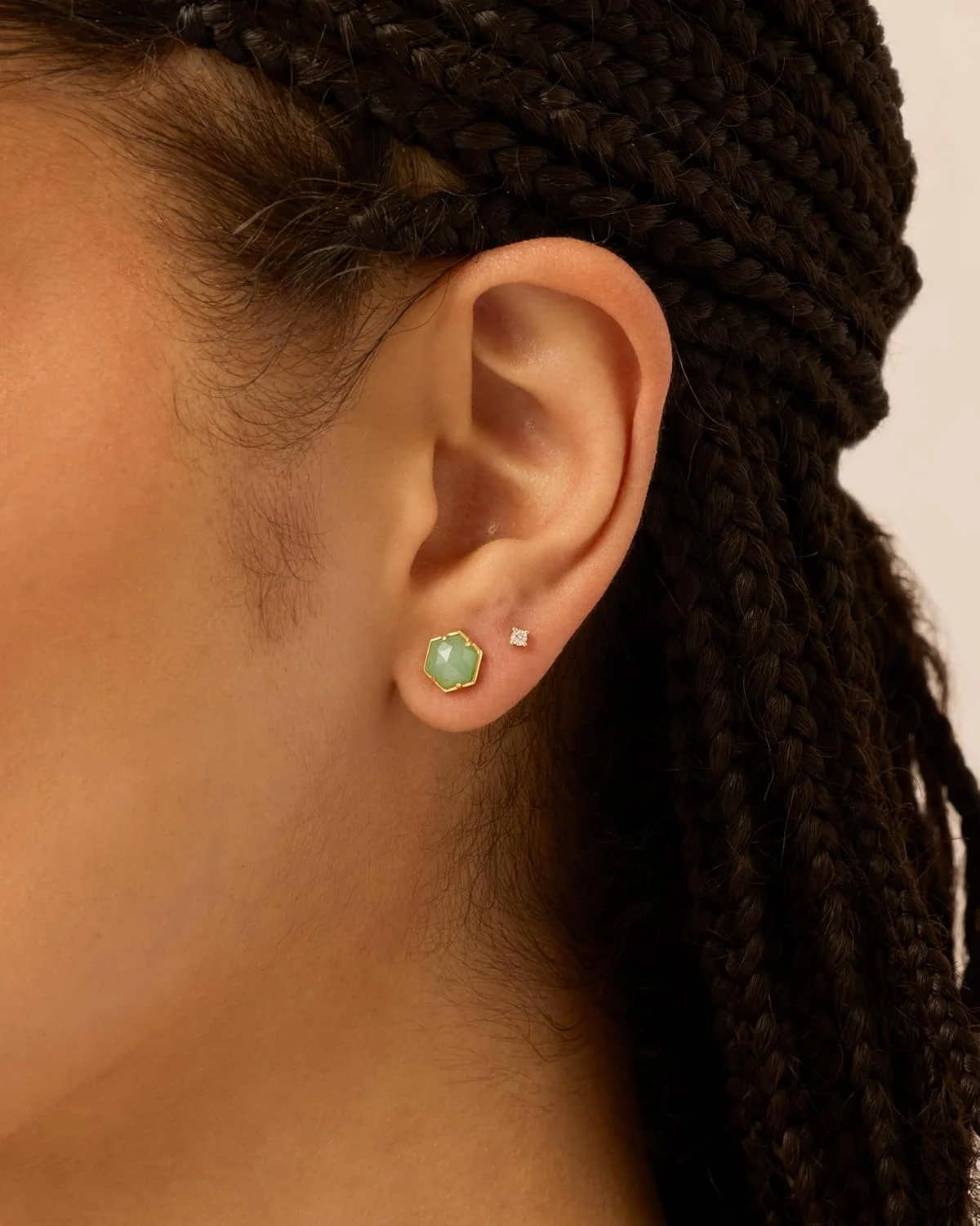 گوشواره های میخی نگین دار روکش طلای 14 عیار PAVOI برای زنان - سنگ های قیمتی آمتیست فلوریت سبز رز کوارتز گوشواره های میخی تک نگین ظریف گوشواره های میخی نگین دار روکش طلای 14 عیار PAVOI برای زنان - سنگ های قیمتی آمتیست فلوریت سبز رز کوارتز گوشواره های میخی تک نگین ظریف