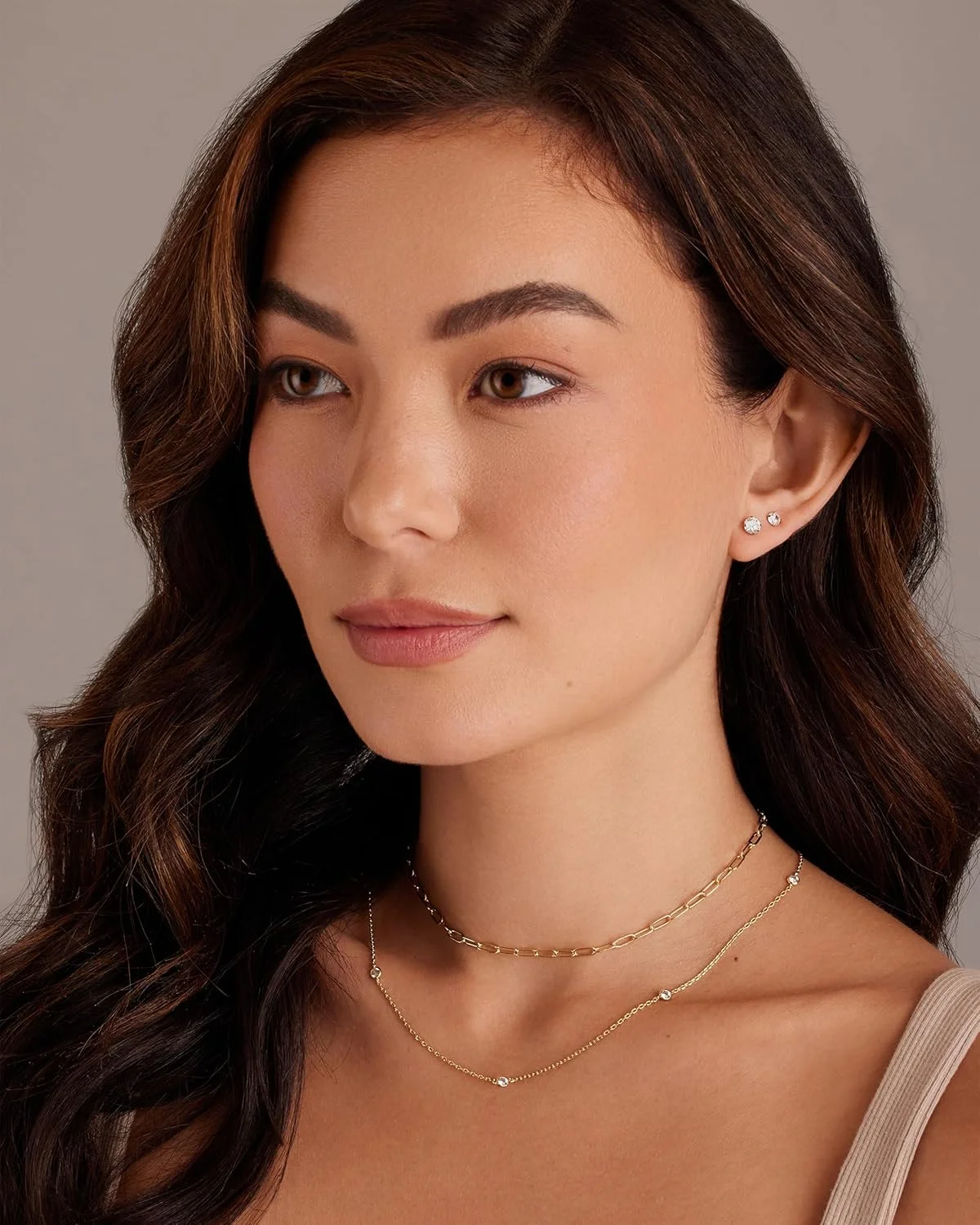 PAVOI ست گوشواره میخی استیل ضد زنگ با روکش طلای 14 عیار، پنج جفت، مناسب برای زنان | بسته 5 تایی گوشواره ضد حساسیت | نگین های زیرکونیا کوبیک ممتاز PAVOI ست گوشواره میخی استیل ضد زنگ با روکش طلای 14 عیار، پنج جفت، مناسب برای زنان | بسته 5 تایی گوشواره ضد حساسیت | نگین های زیرکونیا کوبیک ممتاز