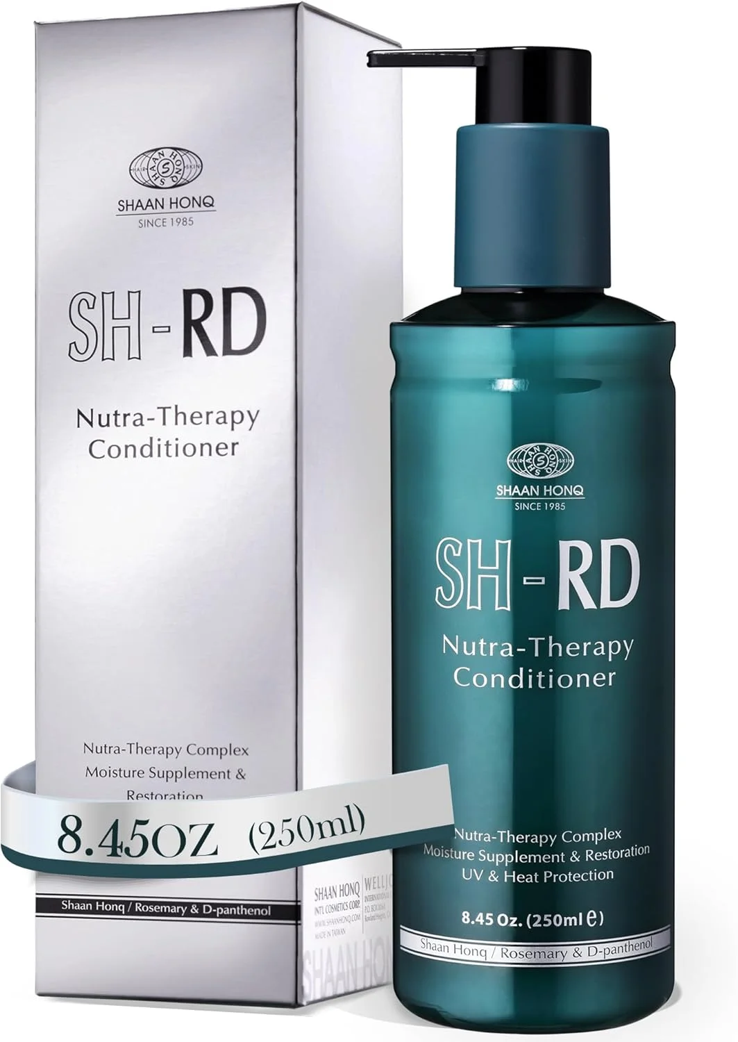 نرم کننده مو SH-RD Nutra-Therapy برای موهای خشک و آسیب دیده، 250 میلی لیتر - درمان مو برای ترمیم موخوره و رطوبت رسانی، نرم کننده پروتئینی حاوی کراتین برای موهای رنگ شده، وز و دکلره شده