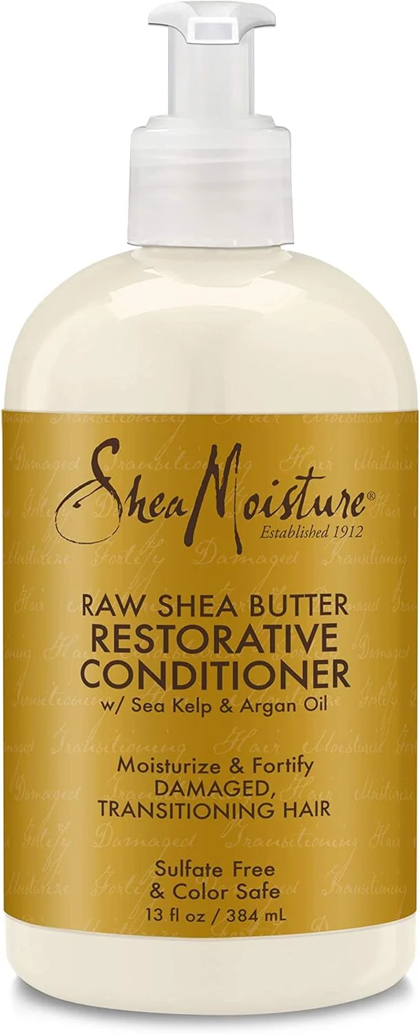 نرم کننده ترمیم کننده شی باتر خامه ای Shea Moisture، 384 میلی لیتر، بسته 2 عددی