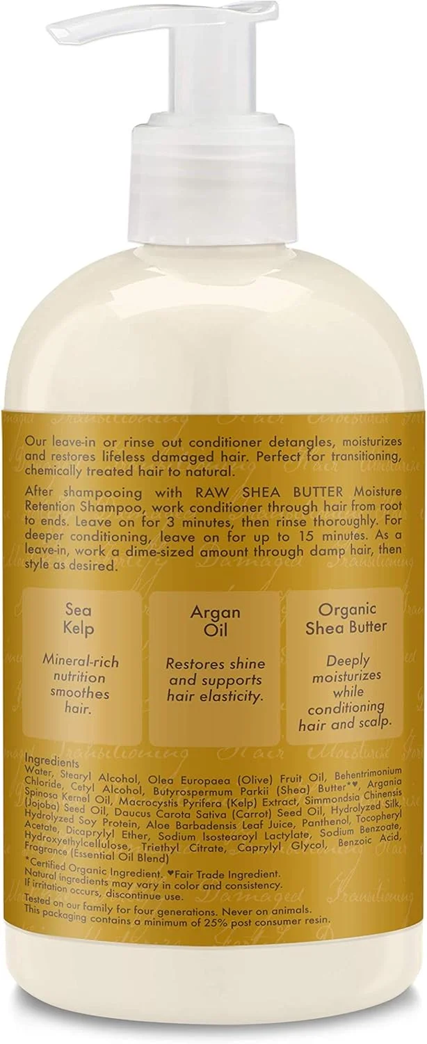 نرم کننده ترمیم کننده شی باتر خامه ای Shea Moisture، 384 میلی لیتر، بسته 2 عددی