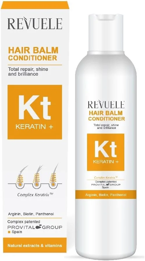 نرم کننده مو رول KERATIN+ برای موهای شکننده، کدر، آسیب دیده و خشک