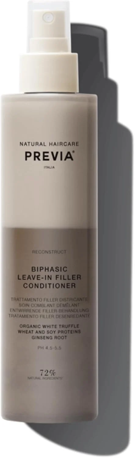 اسپری نرم کننده و آبرسان موی سر پریویا حاوی عصاره ترافل سفید - درمان دو فازی بازسازی کننده و ضد گره برای موهای آسیب دیده، خشک و شکننده - از بین برنده وز، افزایش درخشندگی و کنترل الکتریسیته ساکن