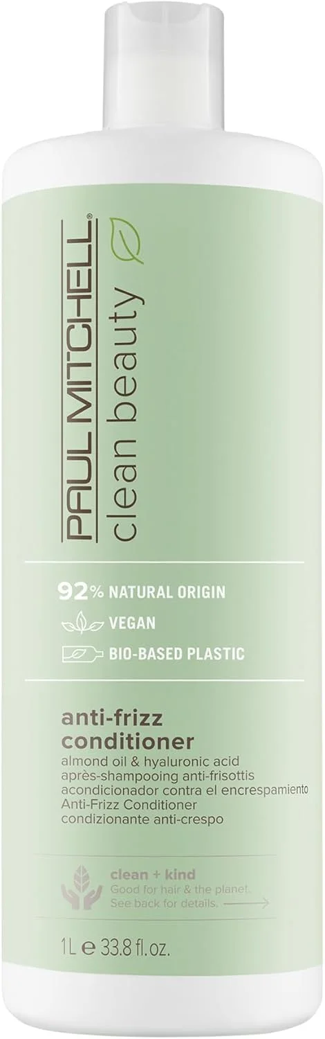 نرم کننده ضد وز مو پل میچل Clean Beauty، فرمول فوق العاده غنی، بهبود خاصیت ارتجاعی، برای موهای وز و دارای بافت، ۱۰۰۰ میلی لیتر