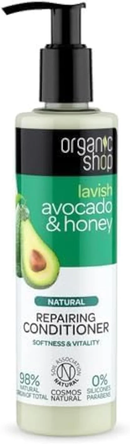 نرم کننده ترمیم کننده آووکادو و عسل ارگانیک Organic Shop
