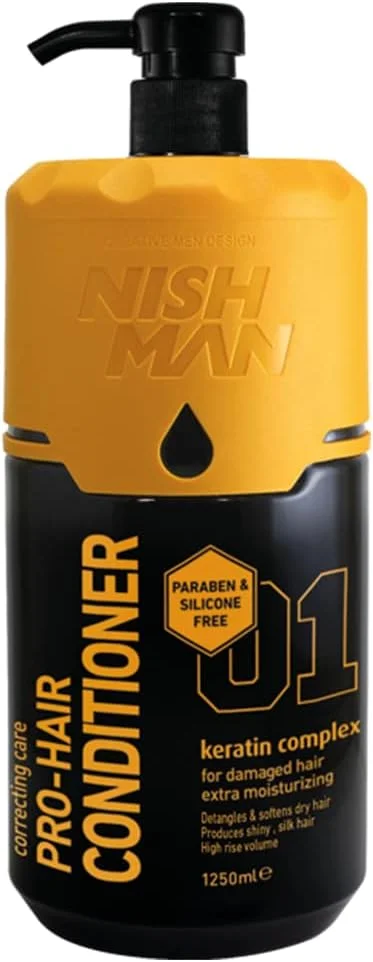 نرم کننده موی سر حرفه ای نیشمن - کمپلکس کراتین 1250 میلی لیتر - بدون نمک - بدون پارابن - تقویت کننده سلامت پوست سر، درخشان کننده و نرم کننده، ترمیم کننده موهای خشک یا آسیب دیده نرم کننده موی سر حرفه ای نیشمن - کمپلکس کراتین 1250 میلی لیتر - بدون نمک - بدون پارابن - تقویت کننده سلامت پوست سر، درخشان کننده و نرم کننده، ترمیم کننده موهای خشک یا آسیب دیده