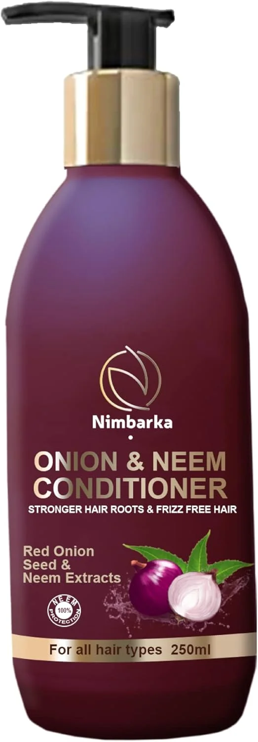 نرم کننده مو حاوی عصاره های نیم و پیاز نیمبارکا برای موهای صاف و بدون وز - نرم کننده عمیق موهای خشک و آسیب دیده برای آقایان و خانم ها 250 میلی لیتر | بسته 2 عددی
