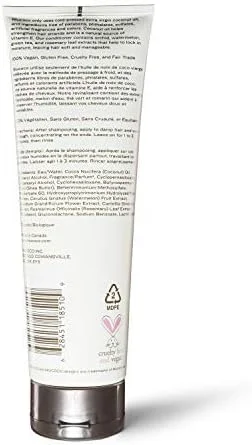 نرم کننده روغن نارگیل صاف کننده طبیعی نیوکوکو (250 میلی لیتر) - 100% غیر سمی، مبارزه با موهای خشک و آسیب دیده (250 میلی لیتر)