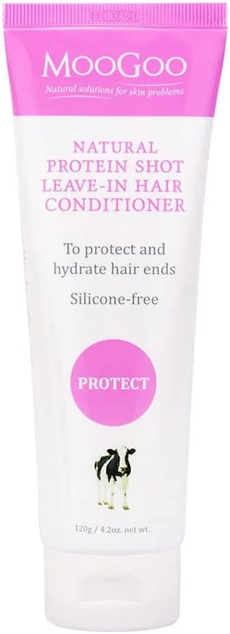 نرم کننده موی سر پروتئینی موگو - یک درمان طبیعی آبرسان مو برای موهای خشک و آسیب دیده - برای زنان و مردان. فاقد پارابن، بدون تست حیوانی.