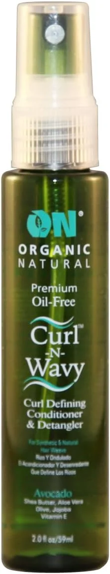 نرم کننده و باز کننده گره موهای فر و مجعد طبیعی و ارگانیک، آووکادو 60 میلی لیتر