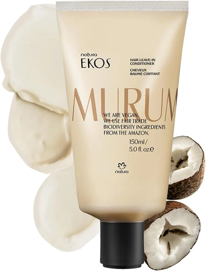ناتورا - نرم کننده موی سر بدون نیاز به آبکشی اکوس مورومورو - بدون نیاز به آبکشی - ضد وز ۲۴ ساعته - حالت دهی آسان تر - باز کننده گره مو - ترمیم کننده موخوره - 100% وگان - بدون تست حیوانی - 150 میلی لیتر