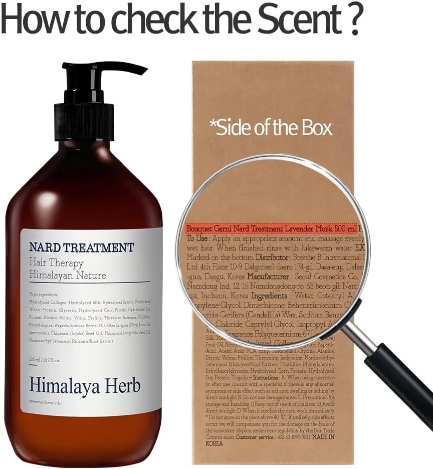 نرم کننده مو نارد با رایحه اسطوخودوس و مشک 500 میلی لیتر - درمان مراقبت از موهای درخشان و الاستین برای موهای خشک و آسیب دیده - حاوی روغن های طبیعی آرگان، زیتون، جوجوبا، ماکادمیا و آفتابگردان - غنی از پروتئین و آمینو اسیدها