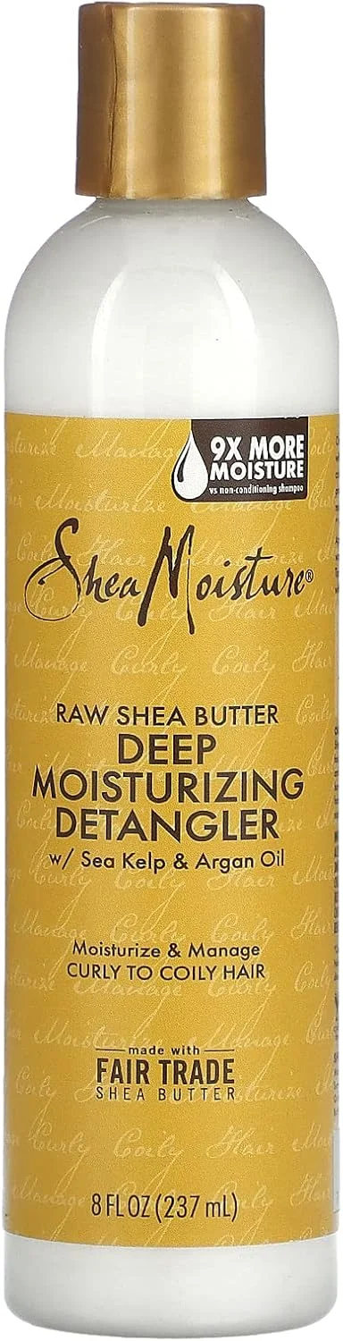 نرم کننده مو شی مویسچر حاوی شی باتر خام، مرطوب کننده اضافی، مناسب برای انواع مو، 236 میلی لیتر