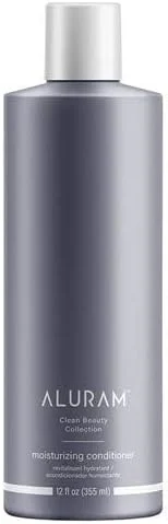 نرم کننده مرطوب کننده حاوی آب نارگیل آلورام | نرم کننده آبرسان مو برای آقایان و بانوان (355 میلی لیتر) تقویت کننده و نرم کننده مو | غنی شده با بیوتین و روغن سنجد دریایی