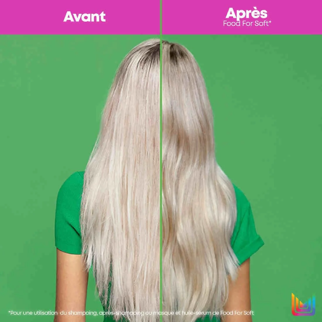 نرم کننده آبرسان و باز کننده گره موهای خشک ماتریکس فود فور سافت، حاوی روغن آووکادو و هیالورونیک اسید، 300 میلی لیتر