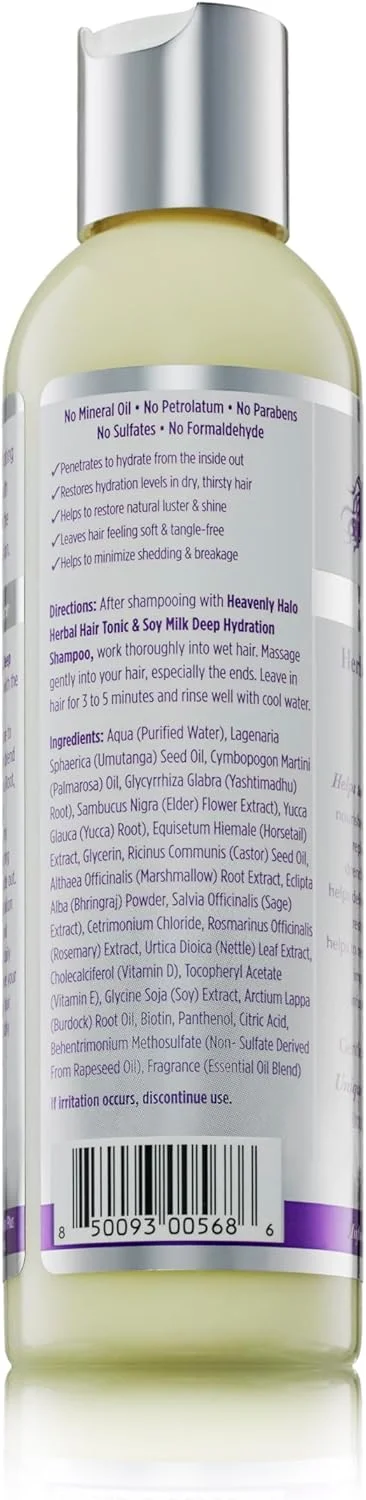 تونیک مو گیاهی هِونلی هالو و نرم کننده آبرسان عمیق شیر سویا دِ مِین چویس، ۲۳۶ میلی لیتر