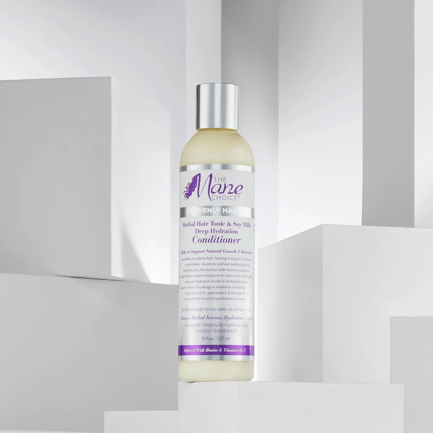 تونیک مو گیاهی هِونلی هالو و نرم کننده آبرسان عمیق شیر سویا دِ مِین چویس، ۲۳۶ میلی لیتر