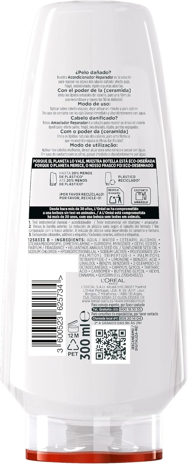 نرم کننده مو لورآل پاریس Elvive Total Repair 5، حجم 300 میلی لیتر نرم کننده مو لورآل پاریس Elvive Total Repair 5، حجم 300 میلی لیتر